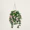 34in. UV Resistant Artificial Azalea Hanging Basket (Indoor/Outdoor)